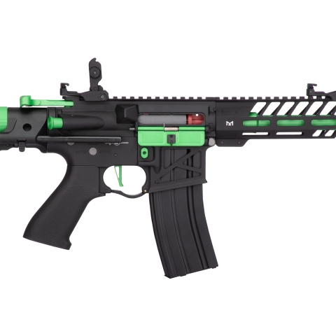 Lancer Tactical ProLine NEEDLETAIL PDW Skeleton AEG Low FPS (Color Black/ Green)