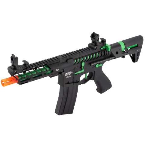 Lancer Tactical ProLine NEEDLETAIL PDW Skeleton AEG Low FPS (Color Black/ Green)