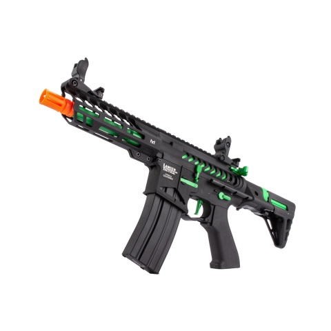 Lancer Tactical ProLine NEEDLETAIL PDW Skeleton AEG Low FPS (Color Black/ Green)