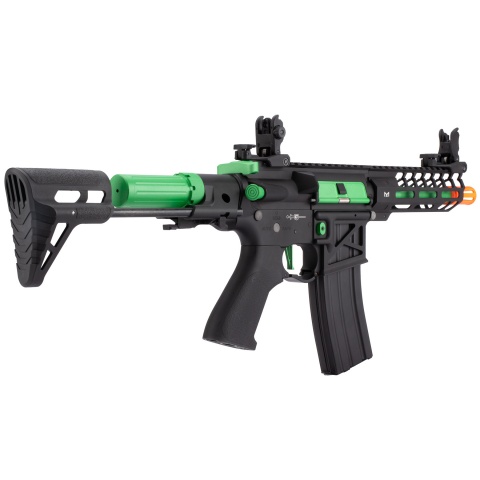 Lancer Tactical ProLine NEEDLETAIL PDW Skeleton AEG Low FPS (Color Black/ Green)