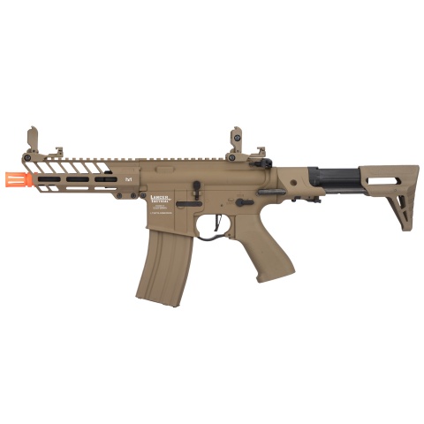 Lancer Tactical Low FPS ProLine Needletail Airsoft AEG Rifle with PDW Stock (Color: Tan)