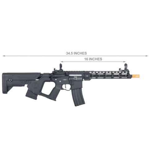 Lancer Tactical Enforcer BLACKBIRD AEG Rifle w/ Alpha Stock [LOW FPS] - BLACK