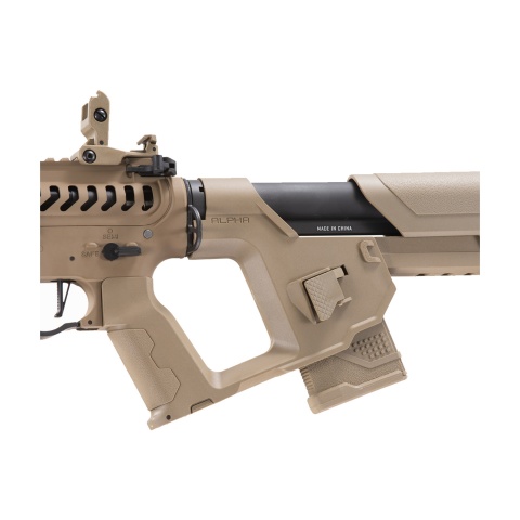 Lancer Tactical Enforcer Blackbird Skeleton AEG w/ Alpha Stock (Color: Tan)