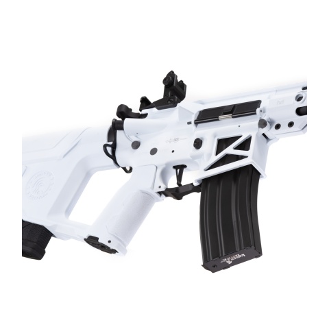 Lancer Tactical Enforcer Blackbird Skeleton AEG w/ Alpha Stock (Color: White)