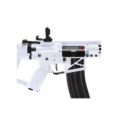 Lancer Tactical Enforcer Blackbird Skeleton AEG w/ Alpha Stock (Color: White)