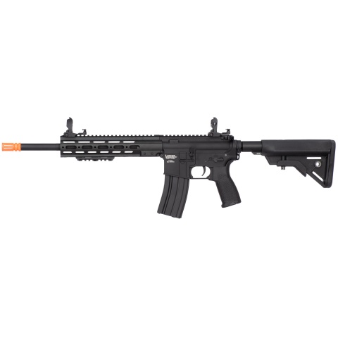 Lancer Tactical Bravo MK1 SMR Black Jack Airsoft Rifle - BLACK