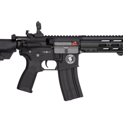 Lancer Tactical Bravo MK1 SMR Black Jack Airsoft Rifle - BLACK