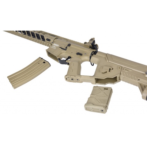 Lancer Tactical Enforcer NIGHT WING AEG [HIGH FPS] w/ Alpha Stock - Tan