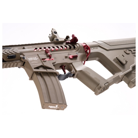 Lancer Tactical Enforcer Night Wing Skeleton AEG w/ Alpha Stock (Tan)