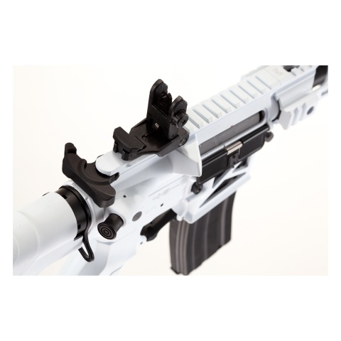 Lancer Tactical Enforcer Night Wing Skeleton AEG w/ Alpha Stock (White)