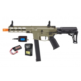 Lancer Tactical LT-35-G2 Bundle with Battery and Charger  (Color: Tan)