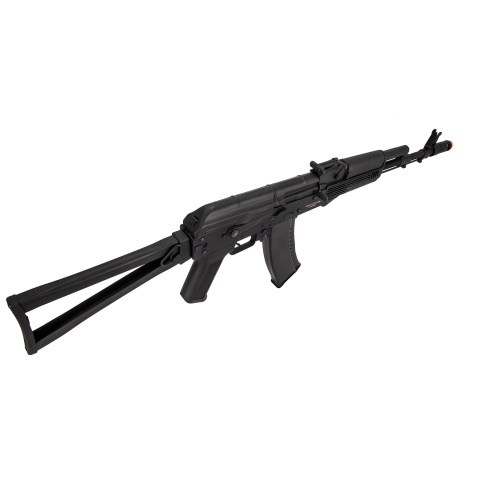 Lancer Tactical AK-Series AK-74M AEG Airsoft Rifle w/ Skeleton Foldable Stock (Black)