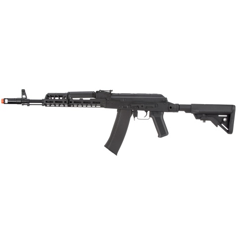 Lancer Tactical AK74 Full Metal Rifle w/ 10.5 inch CNC M-LOK Handguard (Color: Black)