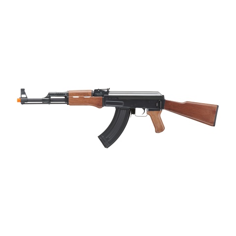 Lancer Tactical Airsoft Full Metal AK-47 AEG w/ Battery & Charger (Color: Black / Wood)