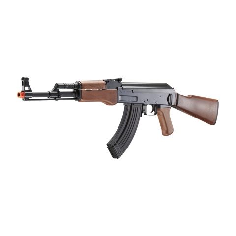 Lancer Tactical Airsoft Full Metal AK-47 AEG w/ Battery & Charger (Color: Black / Wood)