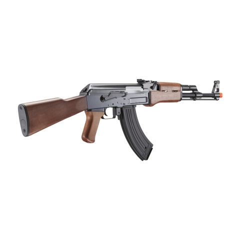 Lancer Tactical Airsoft Full Metal AK-47 AEG w/ Battery & Charger (Color: Black / Wood)