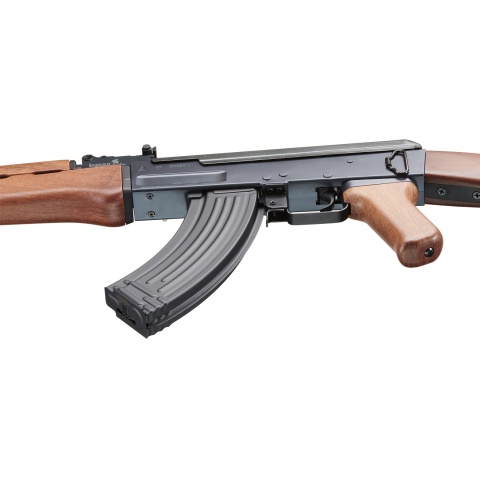 Lancer Tactical Airsoft Full Metal AK-47 AEG w/ Battery & Charger (Color: Black / Wood)