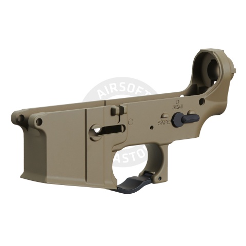 Lancer Tactical Metal Lower Receiver for M4 AEGs (Tan)