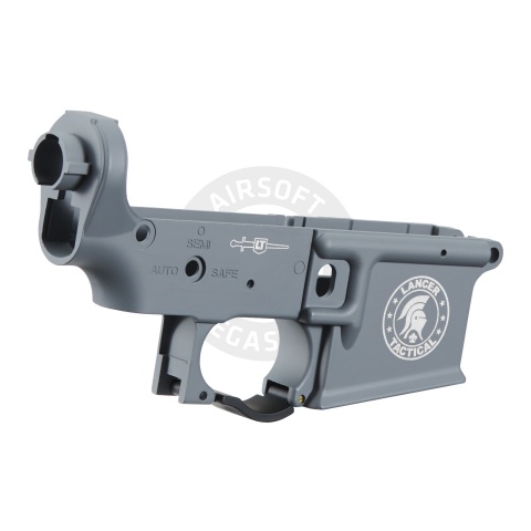 Lancer Tactical Metal Lower Receiver for M4 AEGs (Gray)