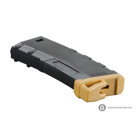 Lancer Tactical 130 Round High Speed Mid-Cap Magazine (Color: Black & Gold)