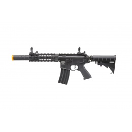 Lancer Tactical Full Metal Legion HPA SD Carbine Airsoft Rifle w/ External Tank (Color: Black)