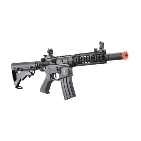 Lancer Tactical Full Metal Legion HPA SD Carbine Airsoft Rifle w/ External Tank (Color: Black)  