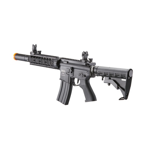 Lancer Tactical Full Metal Legion HPA SD Carbine Airsoft Rifle w/ External Tank (Color: Black)  