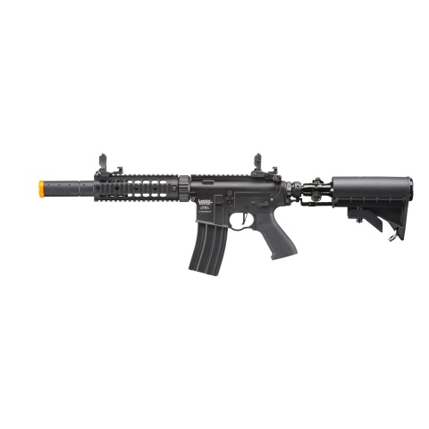Lancer Tactical Full Metal Legion HPA SD Carbine Airsoft Rifle w/ Stock Mounted Tank (Color: Black) 
