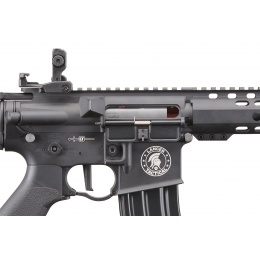 Lancer Tactical Full Metal Legion HPA KeyMod M4 Carbine Airsoft Rifle w/ External Tank (Color: Black) - 