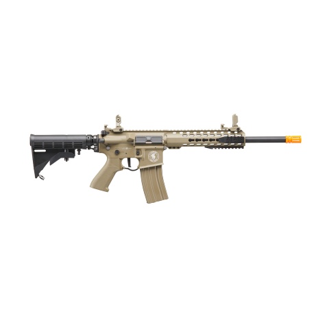Lancer Tactical Full Metal Legion HPA KeyMod M4 Carbine Airsoft Rifle w/ External Tank (Color: Tan)