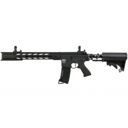Lancer Tactical LT-25 Legion HPA Full Metal M4 Airsoft Rifle w/ Stock Mounted Tank (Color: Black)