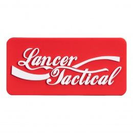 Lancer Tactical Cola PVC Morale Patch (Color: Red)
