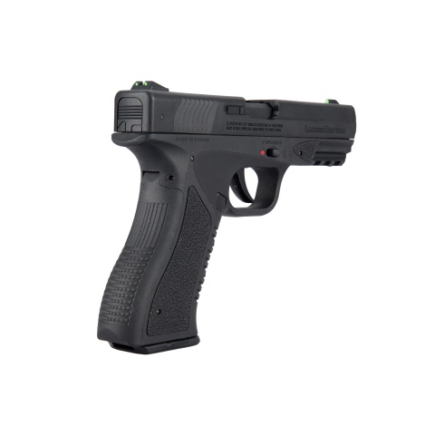 Lancer Tactical Defender LTX-3 CO2 Half-Blowback Airsoft Pistol - BLACK
