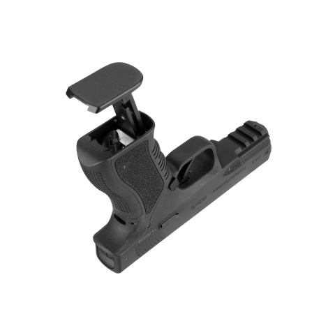 Lancer Tactical Defender LTX-3 CO2 Half-Blowback Airsoft Pistol - BLACK