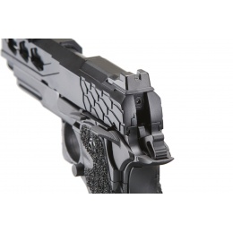 Lancer Tactical Stryk Hi-Capa 4.3 Gas Blowback Airsoft Pistol (Color: Black)