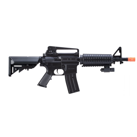 UK Arms M-16C Spring Operated Rifle with Laser Sight and M4 Carbine Handguard (Color: Black)