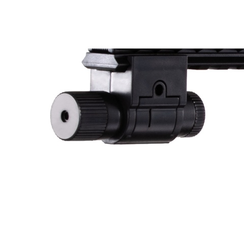 UK Arms M-16C Spring Operated Rifle with Laser Sight and M4 Carbine Handguard (Color: Black)