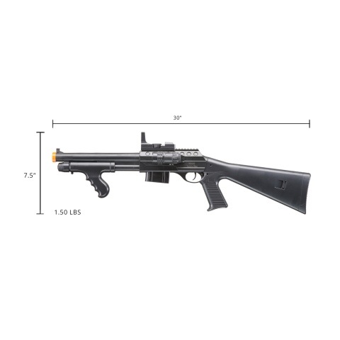 UK Arms M0681B Pump Action Shotgun w/ Scope and Light (Color: Black)