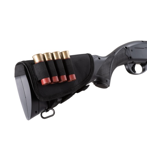 AGM Short Barrel Shell-Fed Pump Action Spring Shotgun (Color: Black)