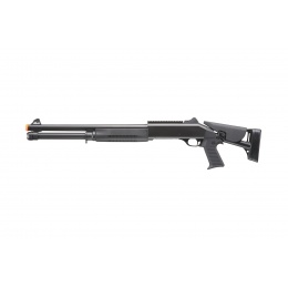 DE M3 Pump Action Multi Shot Airsoft Shotgun w/ Retractable Stock