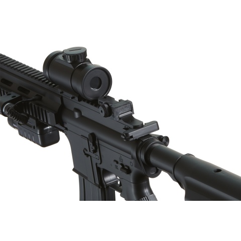 Double Eagle M804A2 LPEG Airsoft Gun w/ Red Dot Sight - BLACK