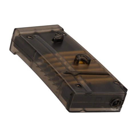 Double Eagle Translucent 40 Round Magazine with Dummy Rounds for M82 LPAEG Airsoft Gun