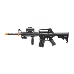 DE M4 RIS TacSpec Electric AEG Rifle w/ Flashlight and Red Dot Scope