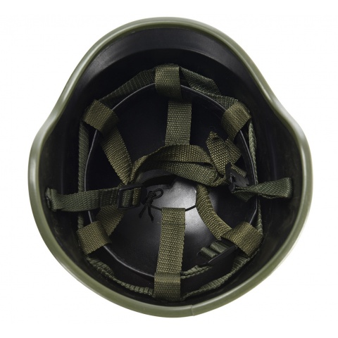 UK Arms PASGT Airsoft Helmet w/ Adjustable Chin Strap - CAMO