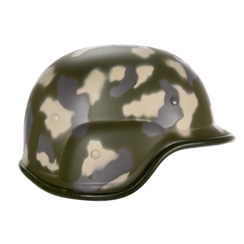 UK Arms PASGT Airsoft Helmet w/ Adjustable Chin Strap - WOODLAND