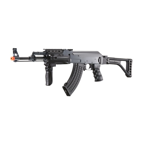 DE AK47 RIS Fully Automatic Electric AEG Rifle w/ Side Folding Stock