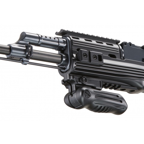 DE AK47 RIS Fully Automatic Electric AEG Rifle w/ Side Folding Stock