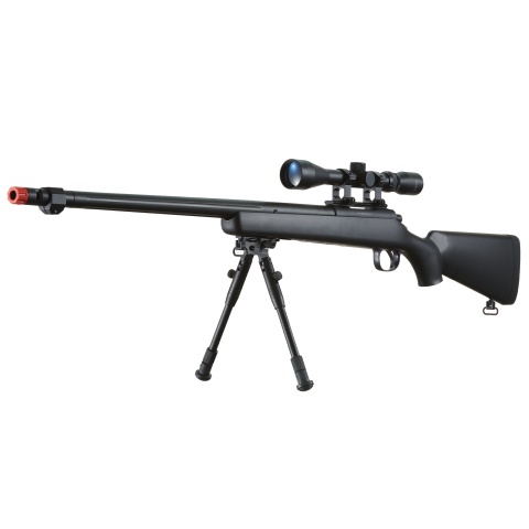 WellFire VSR-10 Bolt Action Airsoft Sniper Rifle w/ Scope & Bipod