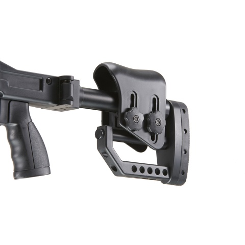 WellFire MB4410 Bolt Action Sniper Rifle w/ Scope and Bipod - BLACK