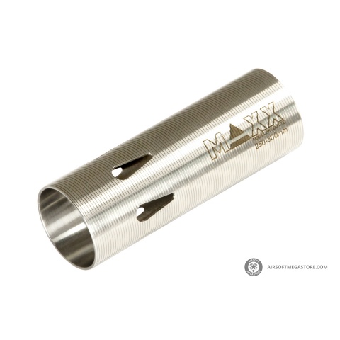 Maxx Model Type D CNC Hardened Stainless Steel Airsoft AEG Cylinder (250-300mm)